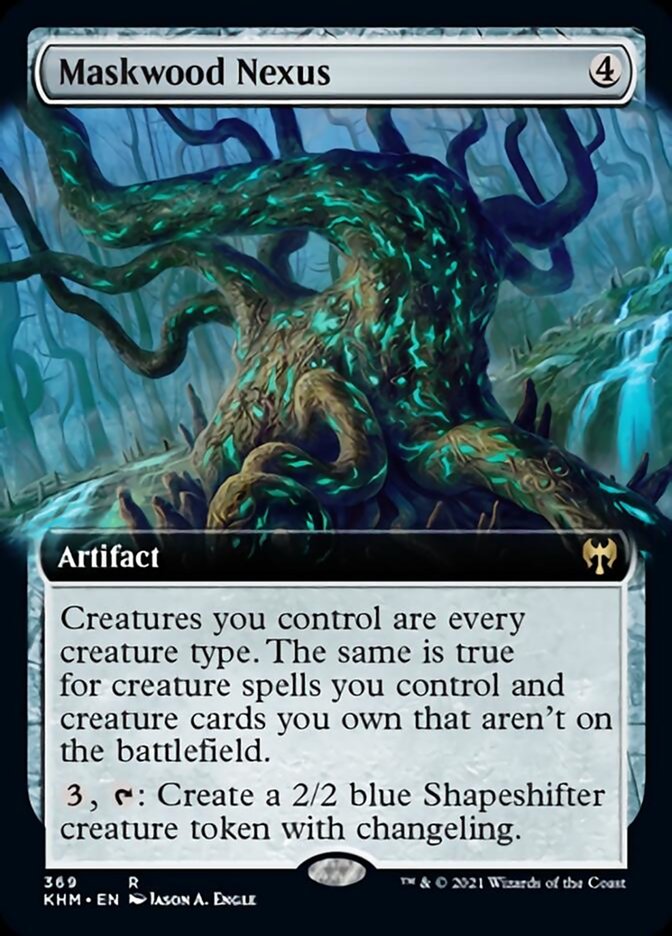 Maskwood Nexus (Extended Art) [Kaldheim] | Exor Games Bridgewater