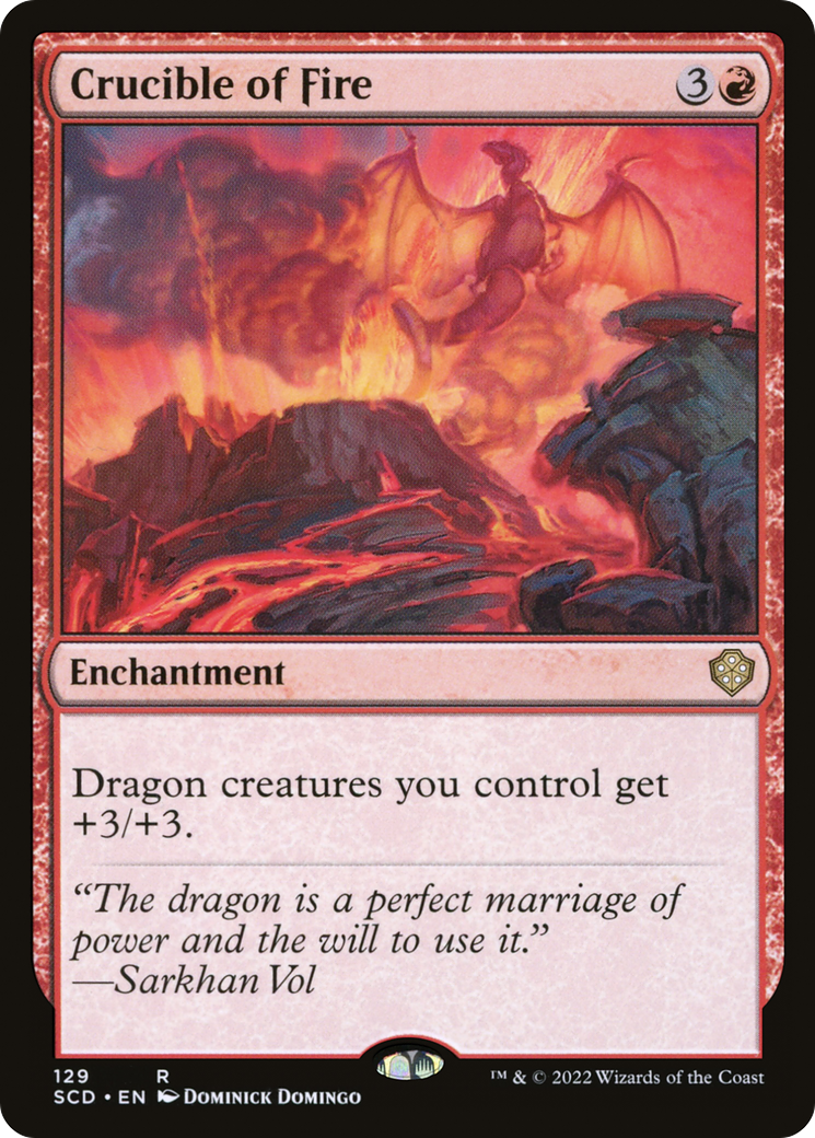Crucible of Fire [Starter Commander Decks] | Exor Games Bridgewater