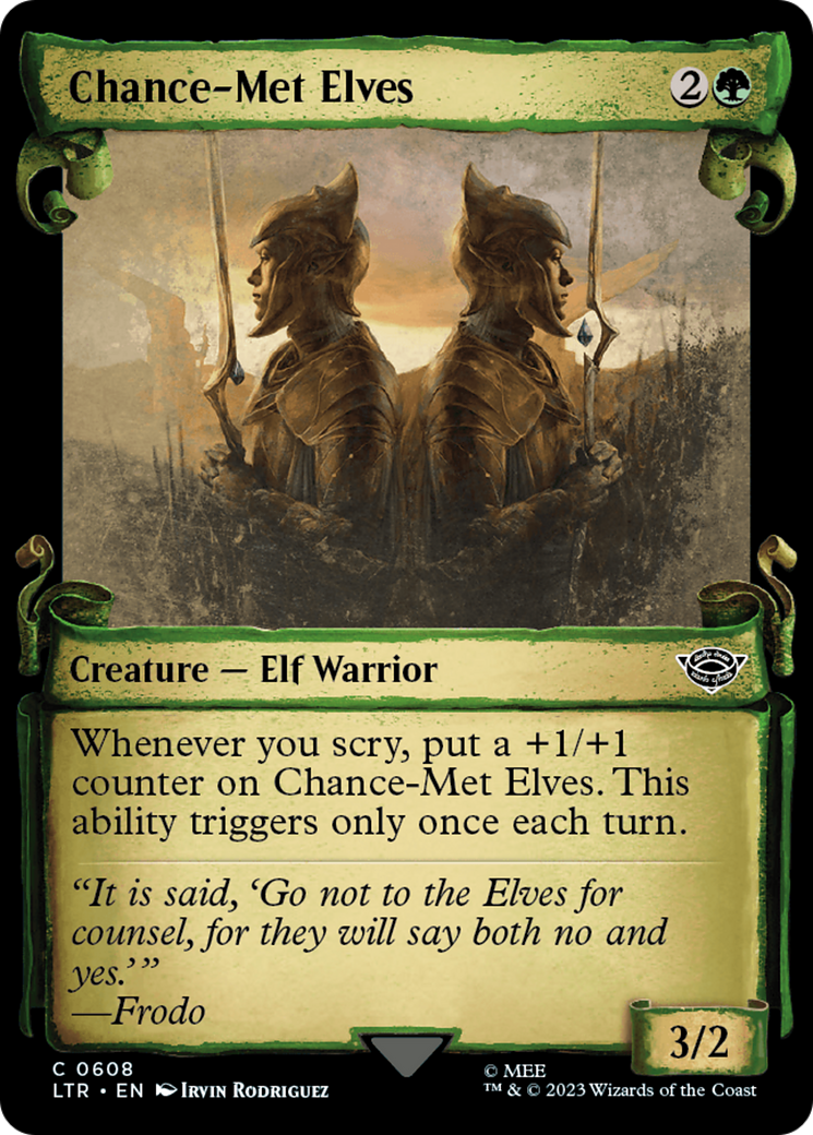 Chance-Met Elves [The Lord of the Rings: Tales of Middle-Earth Showcase Scrolls] | Exor Games Bridgewater