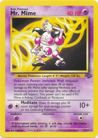 Mr. Mime (22/64) [Jungle Unlimited] | Exor Games Bridgewater