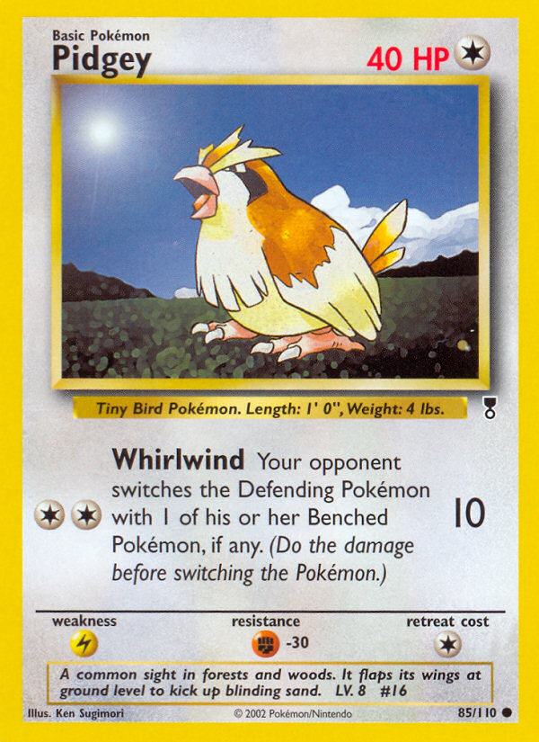 Pidgey (85/110) [Legendary Collection] | Exor Games Bridgewater