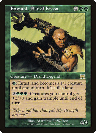 Kamahl, Fist of Krosa [Onslaught] | Exor Games Bridgewater