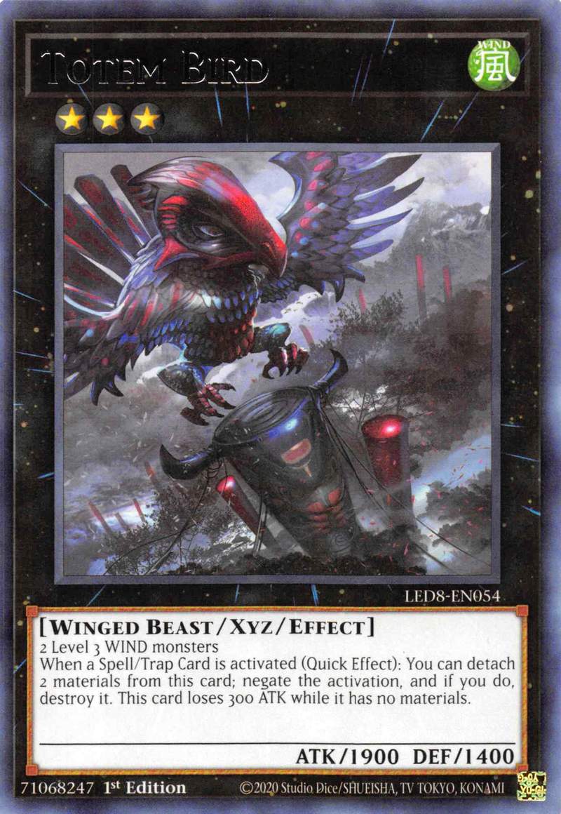 Totem Bird [LED8-EN054] Rare | Exor Games Bridgewater