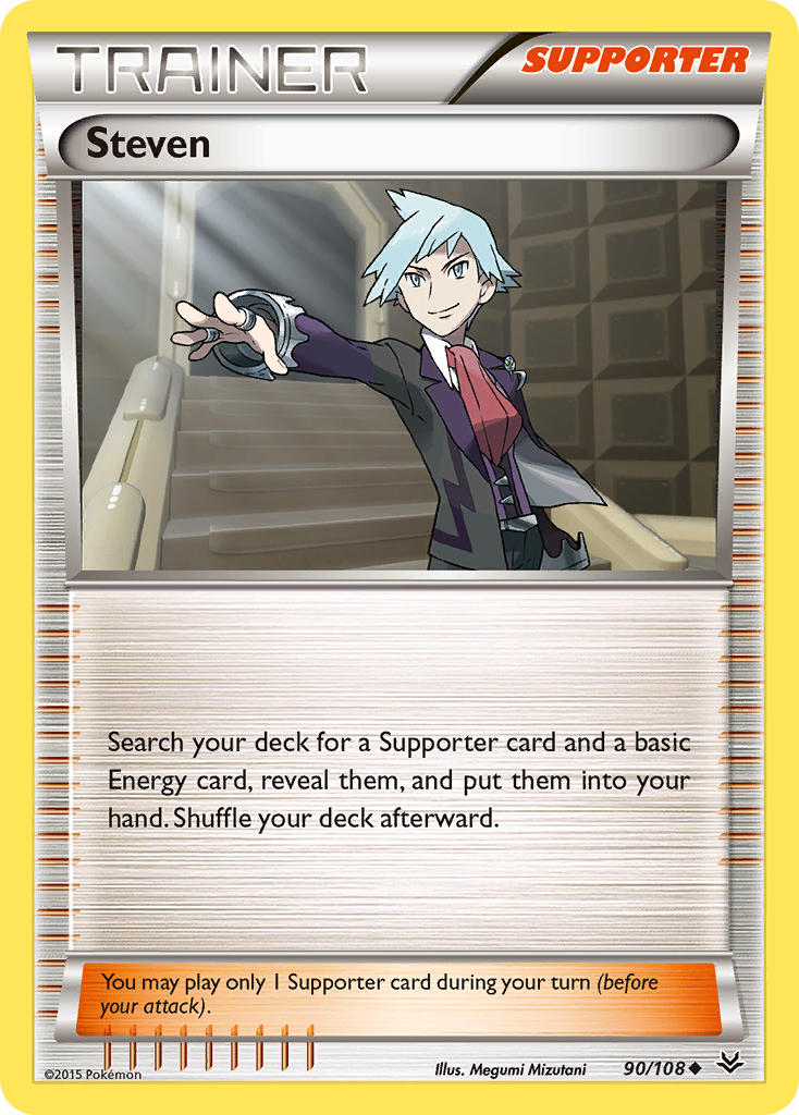 Steven (90/108) [XY: Roaring Skies] | Exor Games Bridgewater