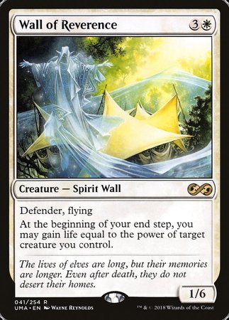 Wall of Reverence [Ultimate Masters] | Exor Games Bridgewater