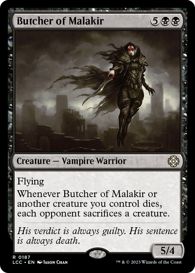 Butcher of Malakir [The Lost Caverns of Ixalan Commander] | Exor Games Bridgewater