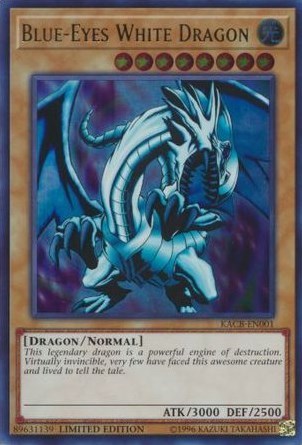 Blue-Eyes White Dragon [KACB-EN001] Ultra Rare | Exor Games Bridgewater