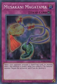 Musakani Magatama [SPWA-EN055] Super Rare | Exor Games Bridgewater