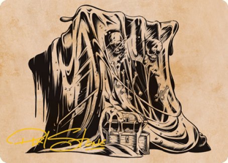 Gelatinous Cube (Showcase) Art Card (Gold-Stamped Signature) [Dungeons & Dragons: Adventures in the Forgotten Realms Art Series] | Exor Games Bridgewater
