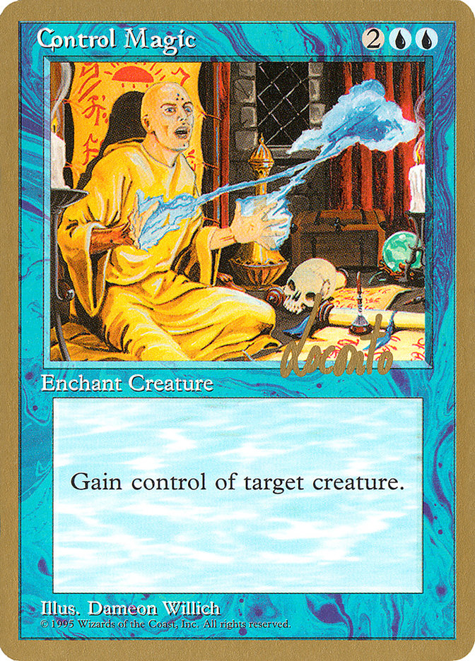 Control Magic (Michael Loconto) [Pro Tour Collector Set] | Exor Games Bridgewater