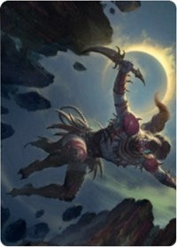 Nighthawk Scavenger Art Card [Zendikar Rising Art Series] | Exor Games Bridgewater