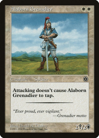 Alaborn Grenadier [Portal Second Age] | Exor Games Bridgewater