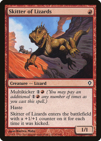 Skitter of Lizards [Worldwake] | Exor Games Bridgewater