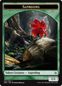 Saproling // Treasure (007) Double-sided Token [Explorers of Ixalan] | Exor Games Bridgewater