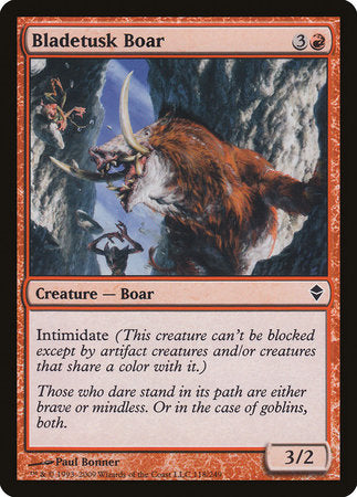 Bladetusk Boar [Zendikar] | Exor Games Bridgewater