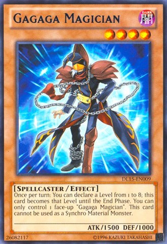 Gagaga Magician (Blue) [DL15-EN009] Rare | Exor Games Bridgewater
