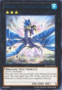 Number 17: Leviathan Dragon (Blue) [DL15-EN012] Rare | Exor Games Bridgewater