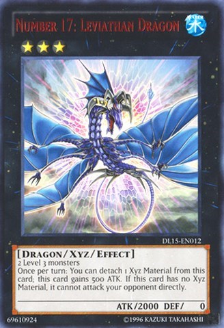 Number 17: Leviathan Dragon (Red) [DL15-EN012] Rare | Exor Games Bridgewater