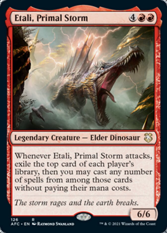 Etali, Primal Storm [Dungeons & Dragons: Adventures in the Forgotten Realms Commander] | Exor Games Bridgewater