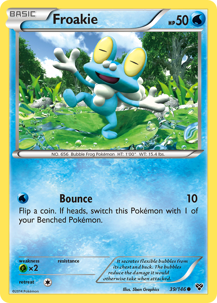 Froakie (39/146) [XY: Base Set] | Exor Games Bridgewater