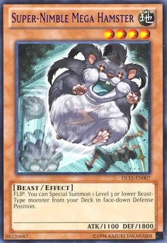 Super-Nimble Mega Hamster (Purple) [DL15-EN007] Rare | Exor Games Bridgewater