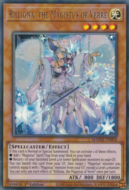 Rilliona, the Magistus of Verre [MAMA-EN058] Ultra Rare | Exor Games Bridgewater