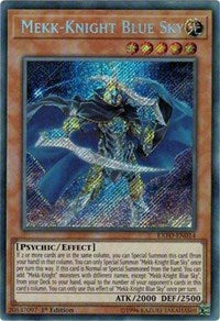 Mekk-Knight Blue Sky [EXFO-EN014] Secret Rare | Exor Games Bridgewater