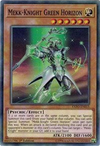 Mekk-Knight Green Horizon [EXFO-EN015] Common | Exor Games Bridgewater