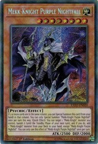 Mekk-Knight Purple Nightfall [EXFO-EN020] Secret Rare | Exor Games Bridgewater