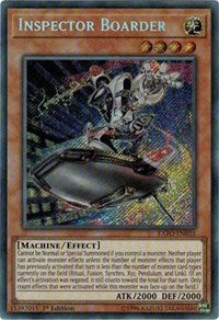 Inspector Boarder [EXFO-EN035] Secret Rare | Exor Games Bridgewater