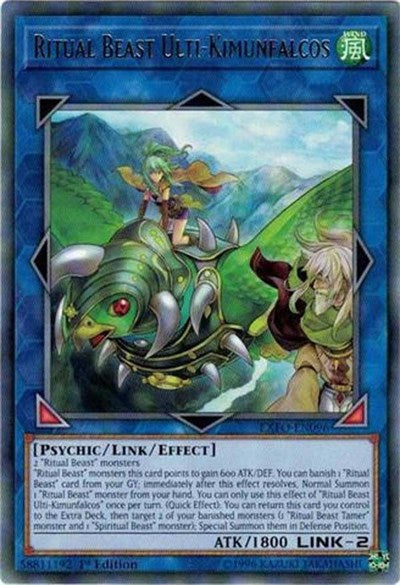 Ritual Beast Ulti-Kimunfalcos [EXFO-EN096] Rare | Exor Games Bridgewater