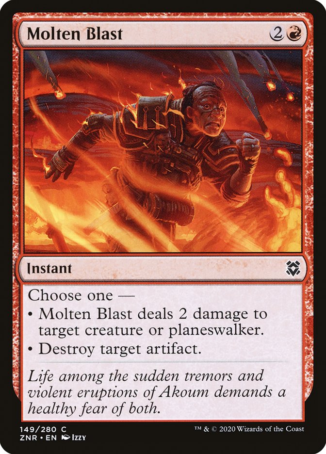 Molten Blast [Zendikar Rising] | Exor Games Bridgewater
