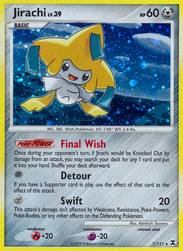 Jirachi (7/111) [Platinum: Rising Rivals] | Exor Games Bridgewater