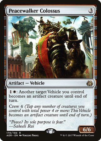 Peacewalker Colossus [Aether Revolt] | Exor Games Bridgewater