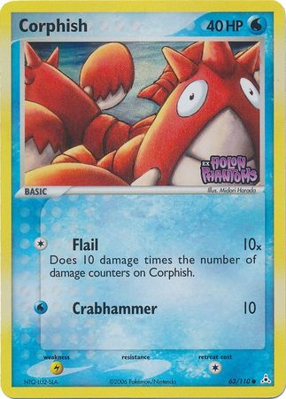 Corphish (63/110) (Stamped) [EX: Holon Phantoms] | Exor Games Bridgewater