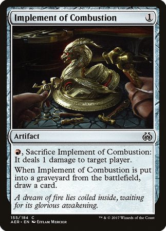 Implement of Combustion [Aether Revolt] | Exor Games Bridgewater