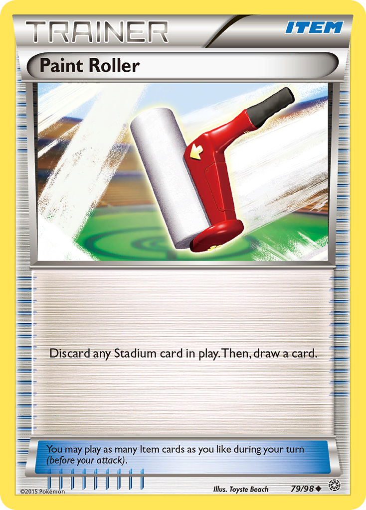 Paint Roller (79/98) [XY: Ancient Origins] | Exor Games Bridgewater