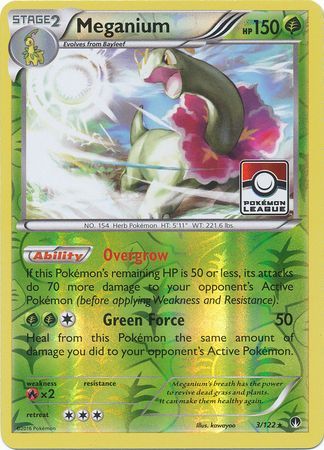 Meganium (3/122) (League Promo) [XY: BREAKpoint] | Exor Games Bridgewater