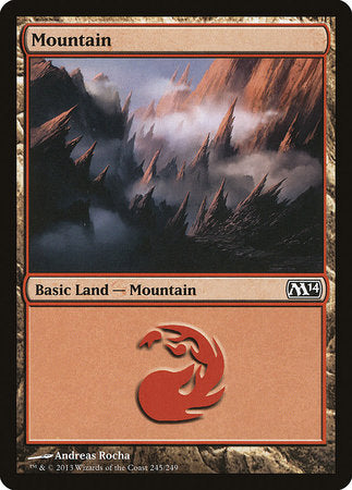 Mountain (245) [Magic 2014] | Exor Games Bridgewater