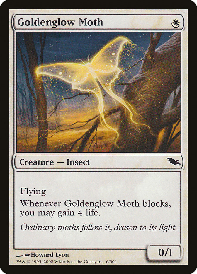 Goldenglow Moth [Shadowmoor] | Exor Games Bridgewater