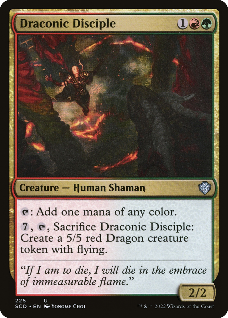 Draconic Disciple [Starter Commander Decks] | Exor Games Bridgewater