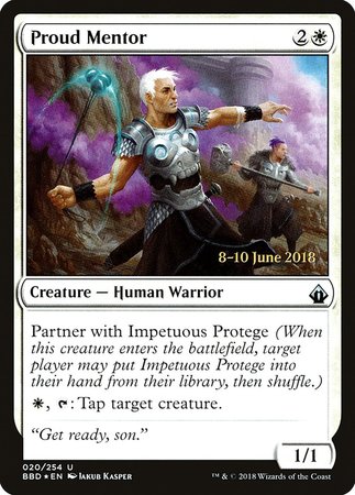 Proud Mentor [Battlebond Promos] | Exor Games Bridgewater