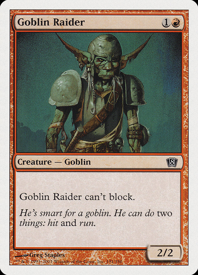 Goblin Raider [Eighth Edition] | Exor Games Bridgewater