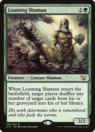 Loaming Shaman [Commander 2015] | Exor Games Bridgewater