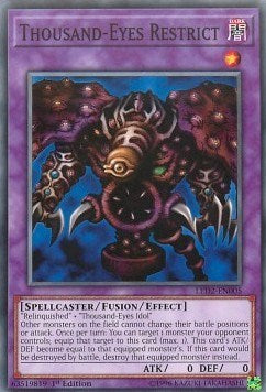 Thousand-Eyes Restrict [LED2-EN005] Common | Exor Games Bridgewater