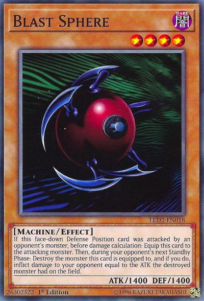 Blast Sphere [LED2-EN018] Common | Exor Games Bridgewater