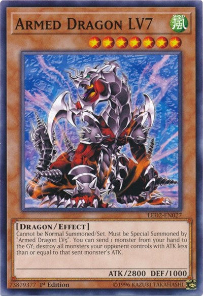 Armed Dragon LV7 [LED2-EN027] Common | Exor Games Bridgewater