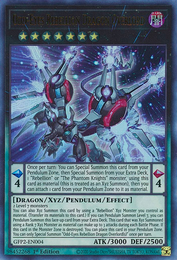 Odd-Eyes Rebellion Dragon Overlord [GFP2-EN004] Ultra Rare | Exor Games Bridgewater