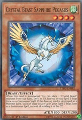 Crystal Beast Sapphire Pegasus [LED2-EN042] Common | Exor Games Bridgewater