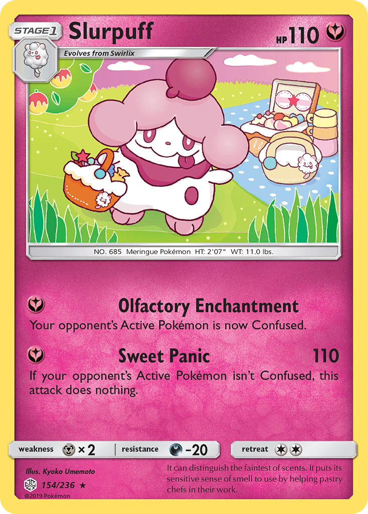 Slurpuff (154/236) [Sun & Moon: Cosmic Eclipse] | Exor Games Bridgewater